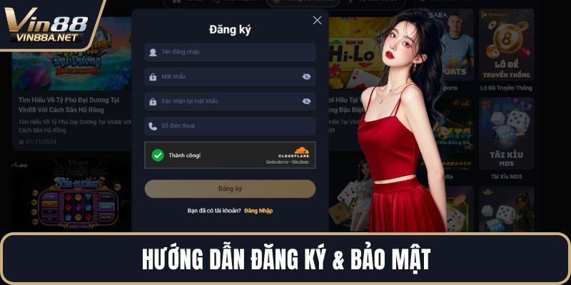 Hướng dẫn đăng ký & bảo mật