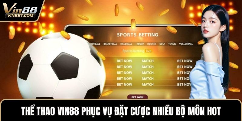 Thể thao VIN88 phục vụ đặt cược nhiều bộ môn hot