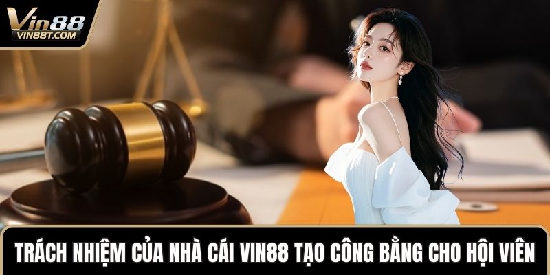 Trách Nhiệm Của Nhà Cái VIN88 Trong Phát Triển Bền Vững 1 Trách nhiệm của nhà cái VIN88 tạo sự công bằng cho hội viên
